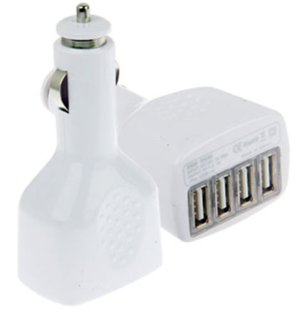 4 In 1 Car Usb Charger